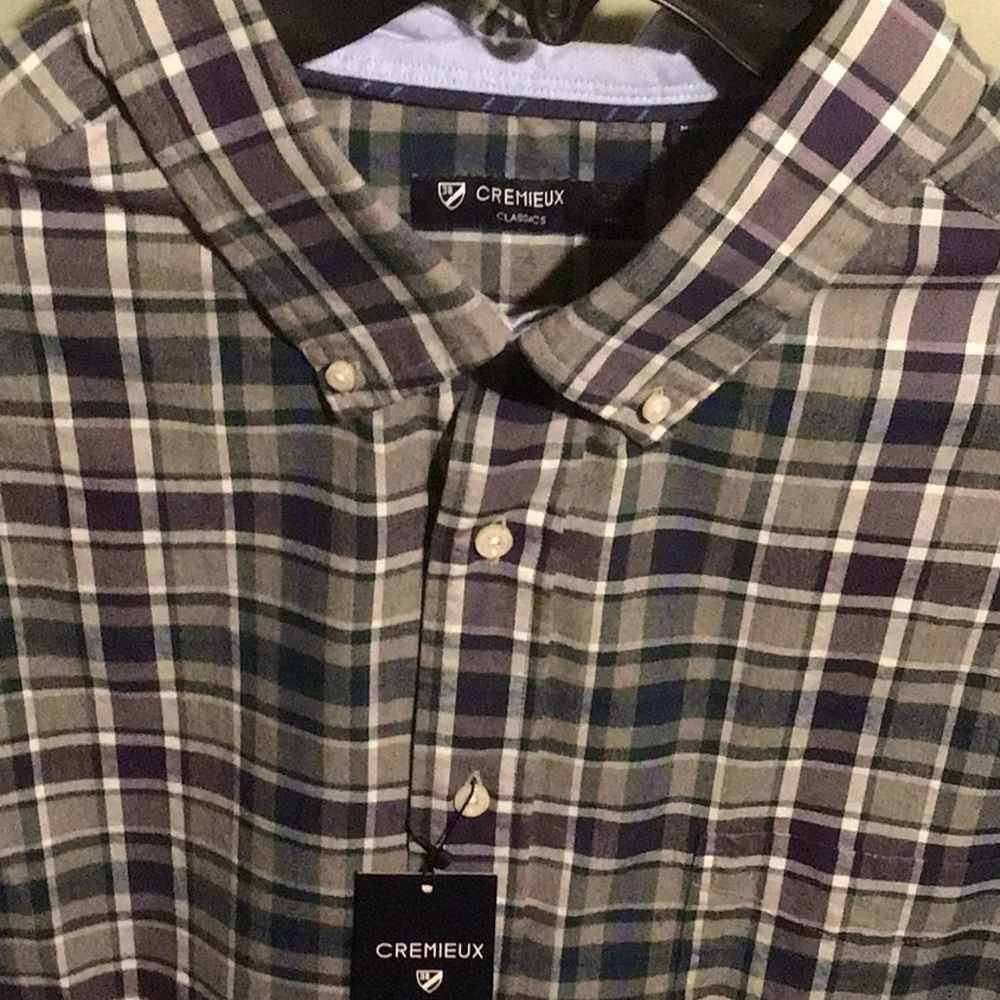 Men’s big and tall long sleeve shirt